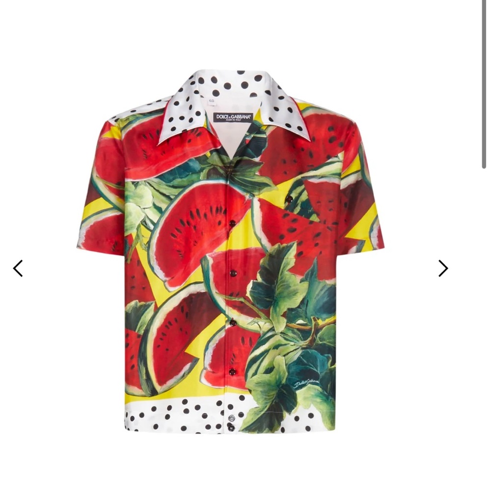 Dolce gabbana men’s watermelon shirt